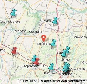 Mappa Via Fratelli Manfredi, 42017 Novellara RE, Italia (22.69625)