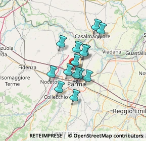 Mappa Strada Paratoia, 43126 Baganzola PR, Italia (9.09143)