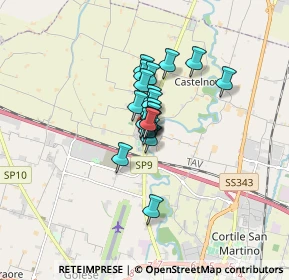 Mappa Strada Paratoia, 43126 Baganzola PR, Italia (0.8875)