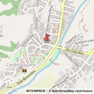 Mappa Via dante alighieri 29, 29014 Castell'Arquato, Piacenza (Emilia Romagna)