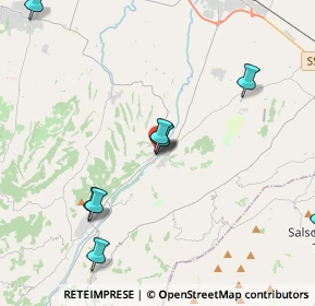 Mappa Via Dente, 29014 Castell'Arquato PC, Italia (6.8075)