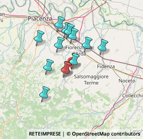 Mappa Via Dente, 29014 Castell'Arquato PC, Italia (11.36538)