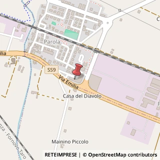Mappa Via Paolo Borsellino, 13, 43012 Fontanellato, Parma (Emilia Romagna)