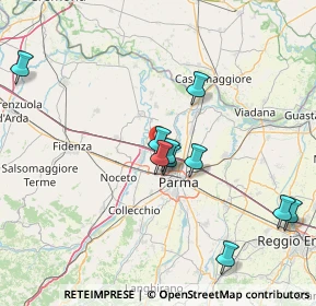 Mappa Strada Maretto, 43126 Parma PR, Italia (19.1225)