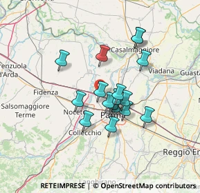 Mappa Strada Maretto, 43126 Parma PR, Italia (10.64118)