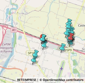 Mappa Strada Maretto, 43126 Roncopascolo PR (1.9715)