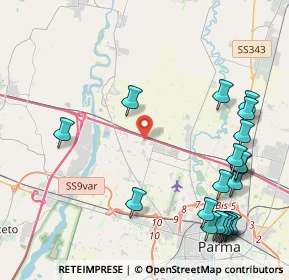 Mappa Strada Maretto, 43126 Roncopascolo PR (5.5635)