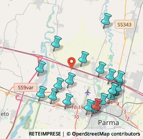 Mappa Strada Maretto, 43126 Parma PR, Italia (4.442)