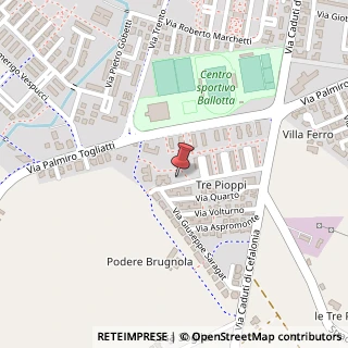 Mappa Via Pietro Nenni, 37, 43036 Fidenza, Parma (Emilia Romagna)