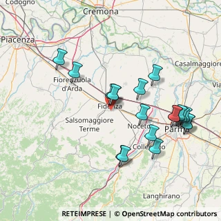 Mappa Via Enrico Berlinguer, 43036 Fidenza PR, Italia (15.88421)