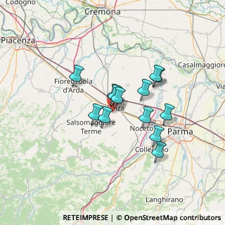 Mappa Via Enrico Berlinguer, 43036 Fidenza PR, Italia (10.41769)