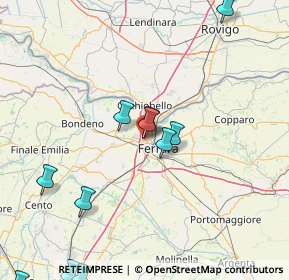 Mappa Via Felice Gioelli, 44122 Ferrara FE, Italia (19.50364)