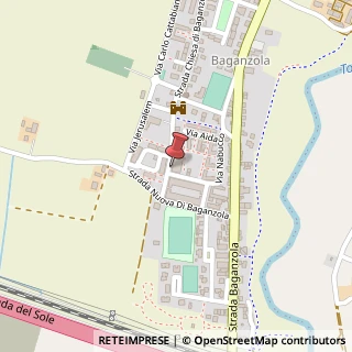 Mappa Strada Chiesa di Baganzola, 3/a, 43126 San Secondo Parmense, Parma (Emilia Romagna)