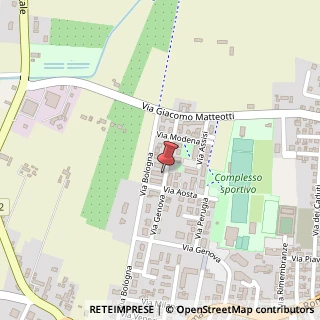 Mappa Via Brescia, 19, 41036 Medolla, Modena (Emilia Romagna)