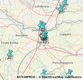 Mappa Via Teodoro Bonati, 44122 Ferrara FE, Italia (16.9125)