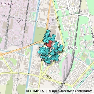 Mappa Via Teodoro Bonati, 44122 Ferrara FE, Italia (0.23571)