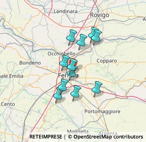 Mappa 44123 Ferrara FE, Italia (10.42636)