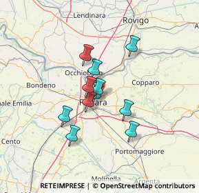 Mappa 44123 Ferrara FE, Italia (10.00818)