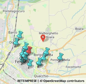 Mappa 44123 Ferrara FE, Italia (2.3715)