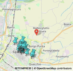 Mappa 44123 Ferrara FE, Italia (2.387)