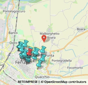 Mappa 44123 Ferrara FE, Italia (2.1695)