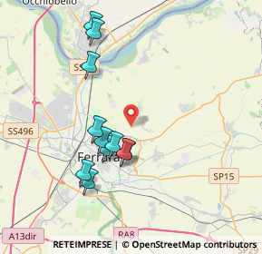 Mappa 44123 Ferrara FE, Italia (3.64364)