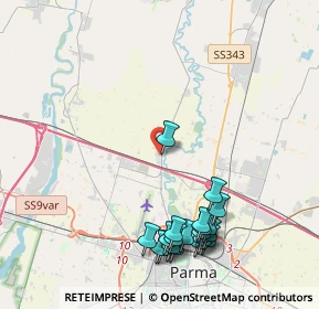 Mappa Via Nabucco, 43126 Baganzola PR, Italia (4.7725)