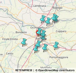 Mappa Via Traversagno, 44123 Ferrara FE, Italia (11.42167)