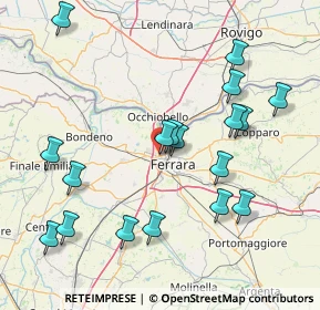 Mappa Via Traversagno, 44123 Ferrara FE, Italia (17.29167)