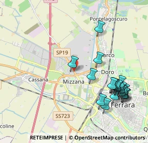 Mappa Via Traversagno, 44123 Ferrara FE, Italia (2.358)