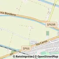 Mapa Ferrara