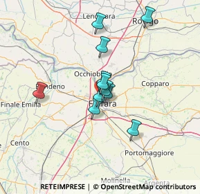 Mappa Via Domenico Panetti, 44122 Ferrara FE, Italia (10.09545)