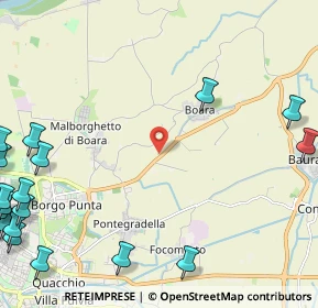 Mappa Via Copparo, 44123 Ferrara FE, Italia (3.819)