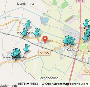 Mappa Via Angelo Talassi, 44124 Ferrara FE, Italia (2.8)