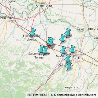 Mappa Via Giovan Battista Della Chiesa, 43036 Fidenza PR, Italia (10.31)