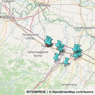 Mappa Via della Chiesa, 43036 Fidenza PR, Italia (11.39077)