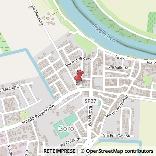 Mappa Piazza Palmiro Togliatti, 5, 44020 Goro, Ferrara (Emilia Romagna)