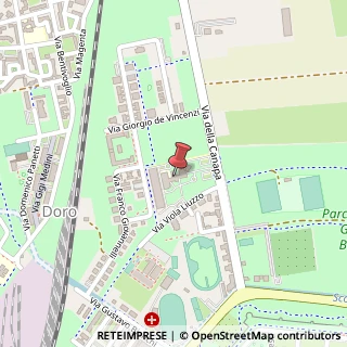Mappa Via della Canapa, 75, 44122 Ferrara, Ferrara (Emilia Romagna)