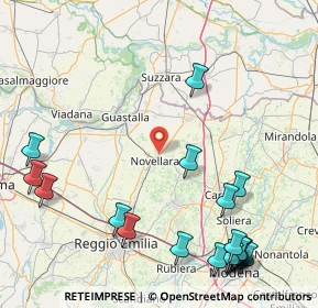 Mappa Via Arrigo Negri, 42017 Novellara RE, Italia (23.3975)