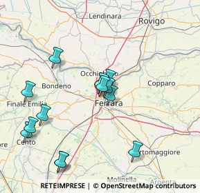 Mappa Via Cà Rosa, 44122 Ferrara FE, Italia (15.63538)