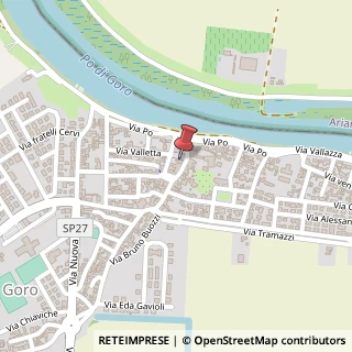 Mappa Via Spina, 54, 44020 Goro, Ferrara (Emilia Romagna)
