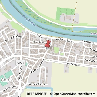 Mappa Piazza Battisti, 1, 44020 Goro, Ferrara (Emilia Romagna)