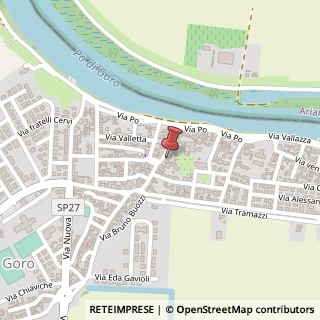 Mappa Via C.Battisti, 120, 44020 Goro, Ferrara (Emilia Romagna)