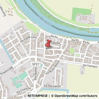 Mappa Via Emilia, 59, 44020 Goro, Ferrara (Emilia Romagna)