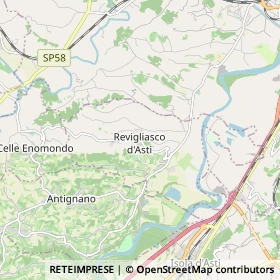 Mappa Revigliasco d'Asti