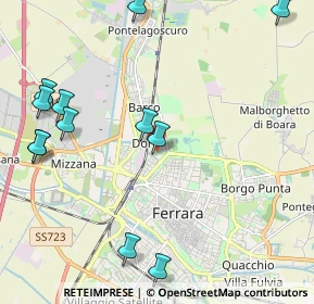 Mappa Via Viola Liuzzo, 44122 Ferrara FE, Italia (2.66)