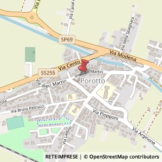 Mappa Via X Martiri, 121, 44124 Ferrara, Ferrara (Emilia Romagna)