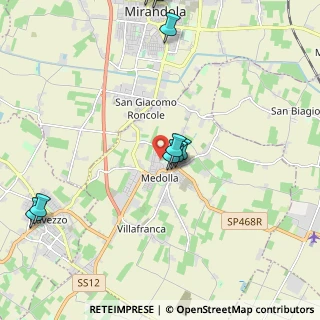 Mappa Via Perugia, 41036 Medolla MO, Italia (2.70091)
