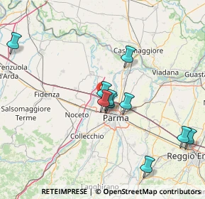 Mappa Via Calzolari Don Angelo, 43126 Roncopascolo PR, Italia (19.06167)