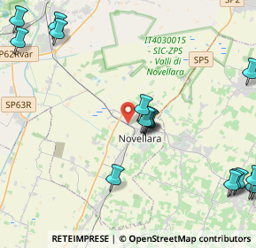 Mappa Via M. d'Azeglio, 42017 Novellara RE, Italia (6.2135)